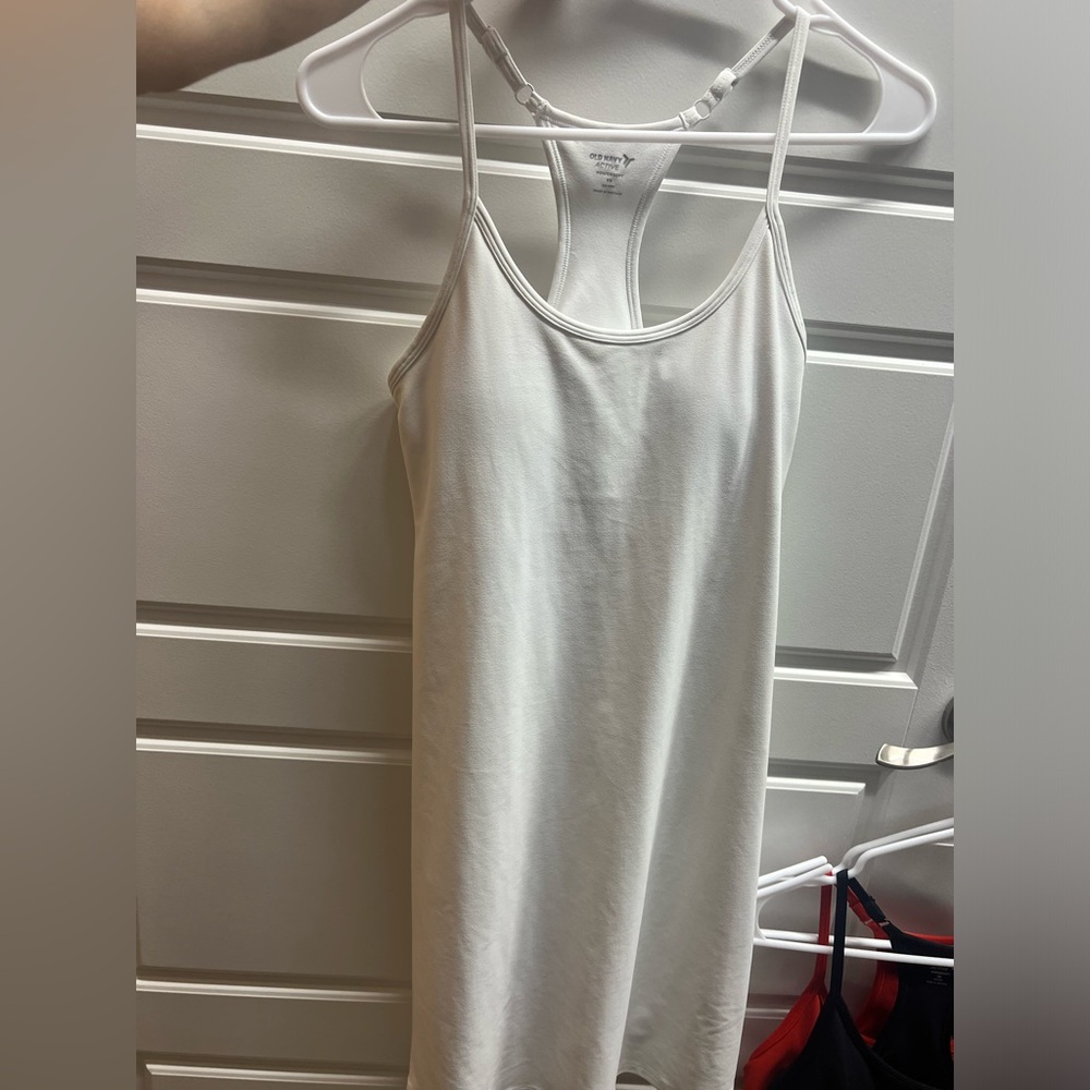 Old Navy Powersoft Exercise Dress XS White